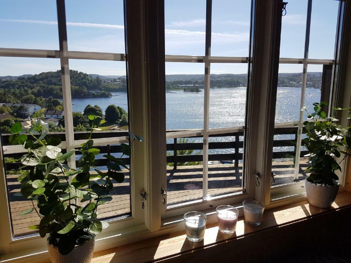 Vesterveien Panorama Arendal Buitenkant foto